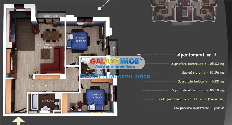 Vanzare apartamente in complex rezidential, Albert, Ploiesti - foto 5