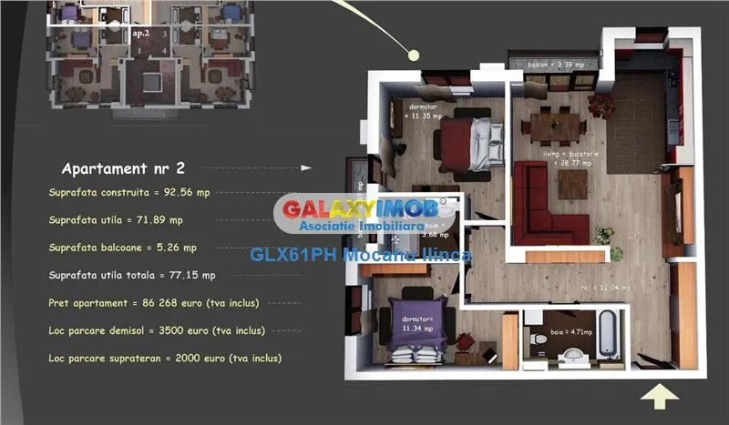 Vanzare apartamente in complex rezidential, Albert, Ploiesti - foto 7