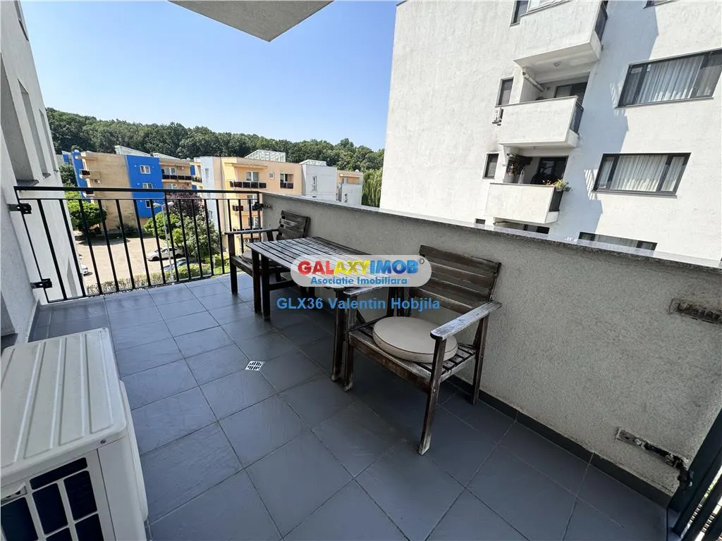 Inchiriere apartament 2 camere mobilat - utilat  Baneasa Greenfield - foto 11