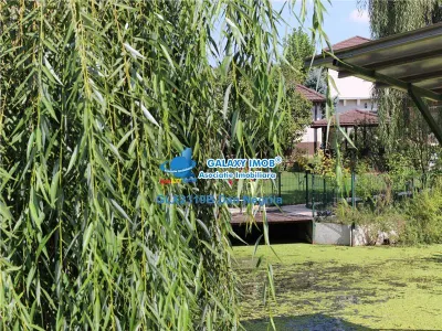 Snagov-Ghermanesti vila si teren cu ponton lac Snagov - foto 5