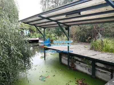Snagov-Ghermanesti vila si teren cu ponton lac Snagov - foto 6