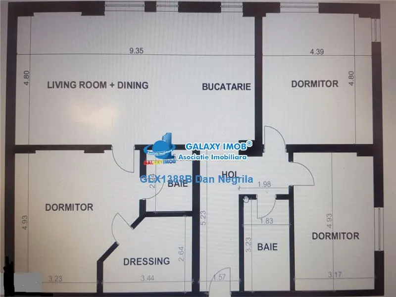 Cartierul Francez, Herastrau apartament 4 camere confort 1 - foto 5