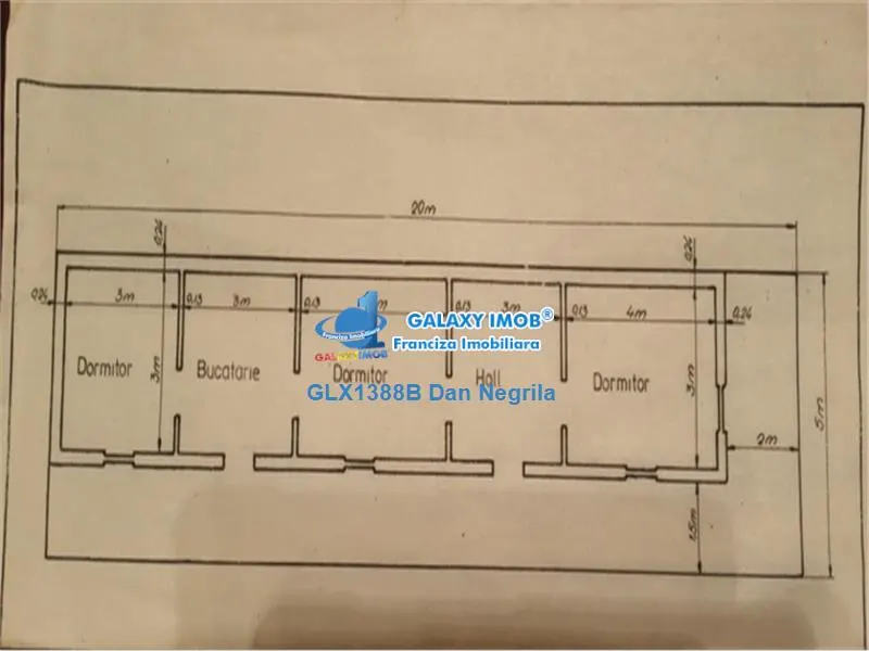 Domenii, urgent, casa3 camere,curte proprie - foto 7