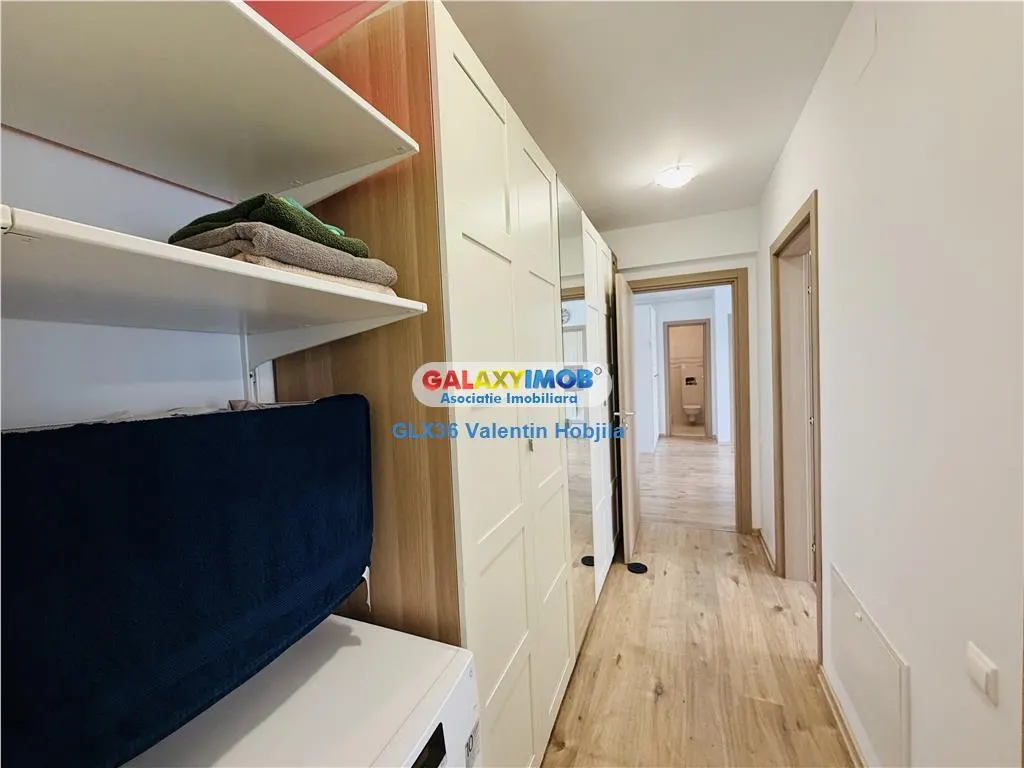 Vanzare apartament 3 camere mobilat parter gradina Baneasa Greenfield - foto 12