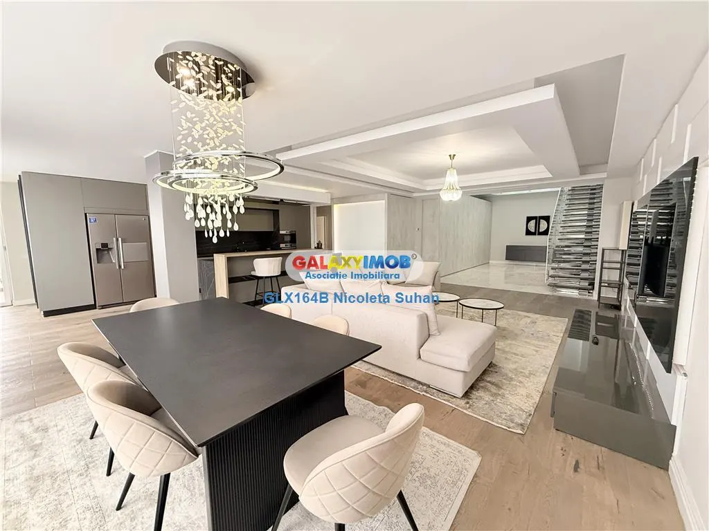 PENTHOUSE 5 CAMERE -460 MP DE LUX HERASTRAU VEDERE LIBERA - foto 3