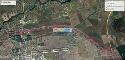 Vand teren 7 Ha cu PUZ aprobat Rezidential sosea Balotesti Caciulati - foto 4