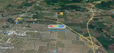 Vand teren 7 Ha cu PUZ aprobat Rezidential sosea Balotesti Caciulati - foto 5