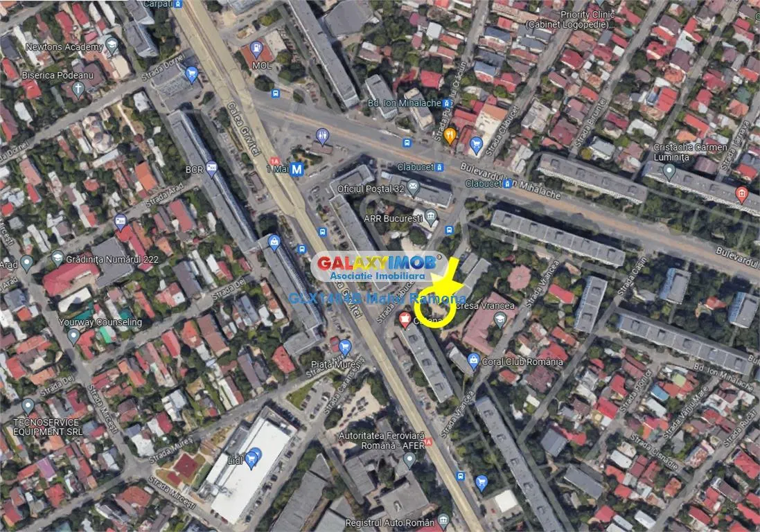 Teren zona M2, 360 mp, metrou 1 Mai, str. Clabucet - foto 3
