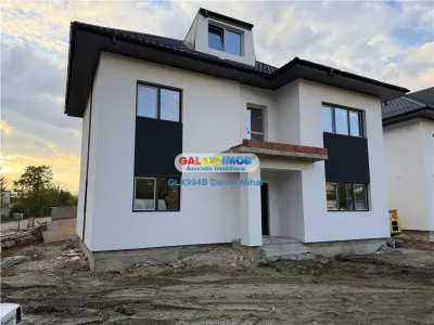 Proprietar-Casa P+1+M-5 camere/3bai- Teren 500mp Vis-a-vis  PADURE - Magurele