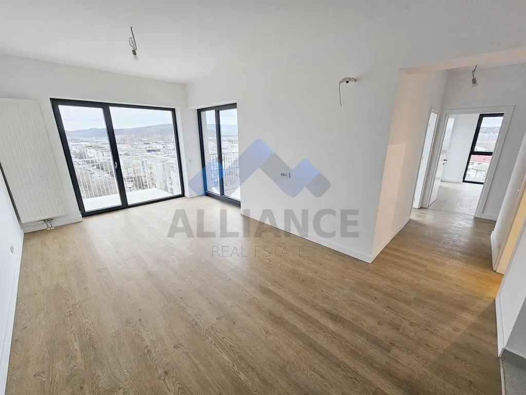 Apartament cu 3 camere, nemobilat, terasa spatioasa, Silk District - foto 1