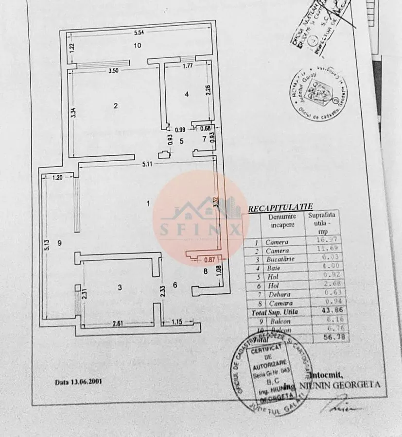 2 camere Tiglina 2 etaj 1 - foto 2
