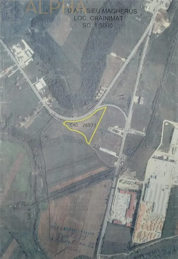 Teren intravilan 12.300 mp – oportunitate investitie industriala/comerciala –BN, Crainimăt, DN17 / E58 - foto 2
