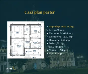 Casa plan parter | Lunca Cetatuii | 3 camere | Comision 0 - foto 15