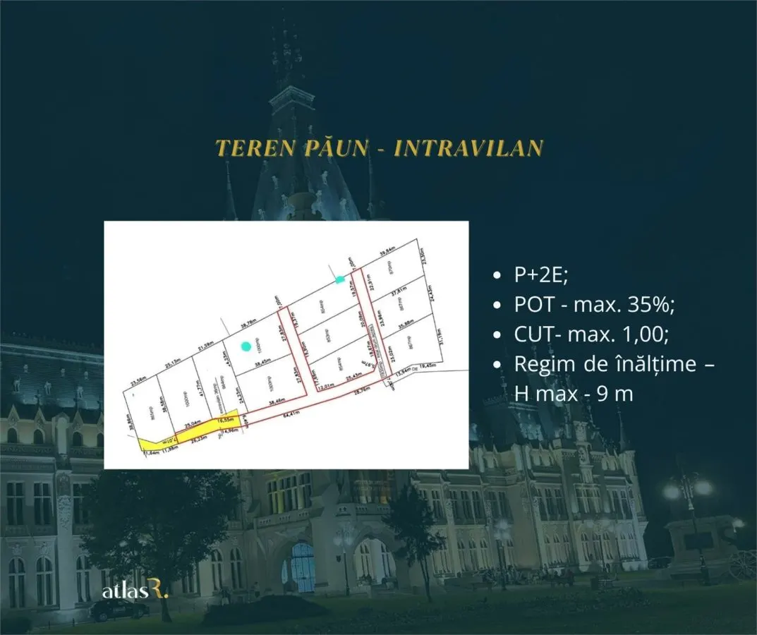Teren Intravilan 850 sau 1000 mp | PAUN | Acces Bucium si Tomesti - foto 1