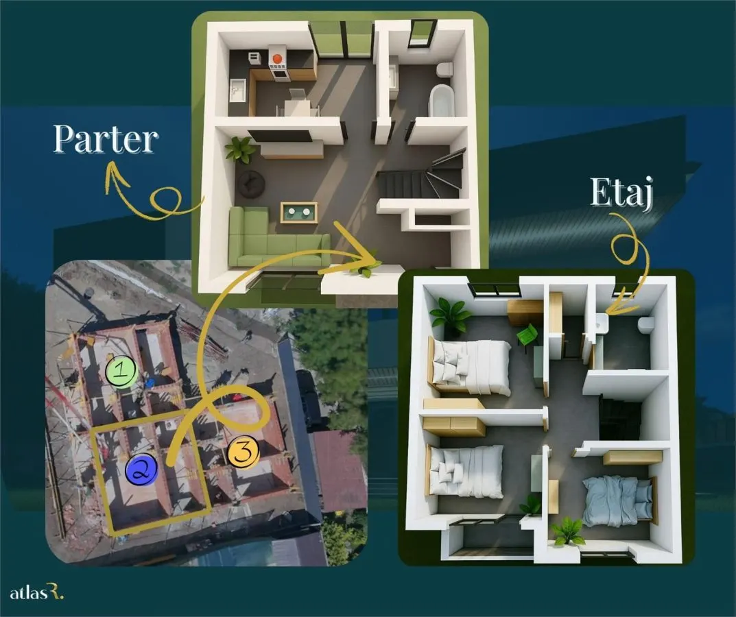 Casa la pret de apartament | Dancu | 4 camere | 93 mp utili | 140.000 € - foto 3