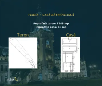 Teren intravilan - 1.248 mp + casa batraneasca 60 mp | Paun  Barnova | 60.000 â‚¬ - foto 8