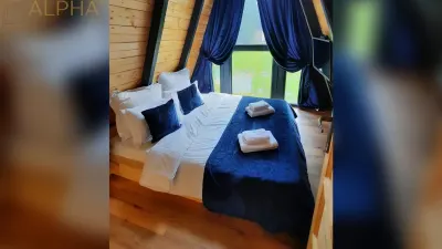 Cabana A Frame 115mp utili, Teren 3450mp, Coada Lacului Colibita - foto 18