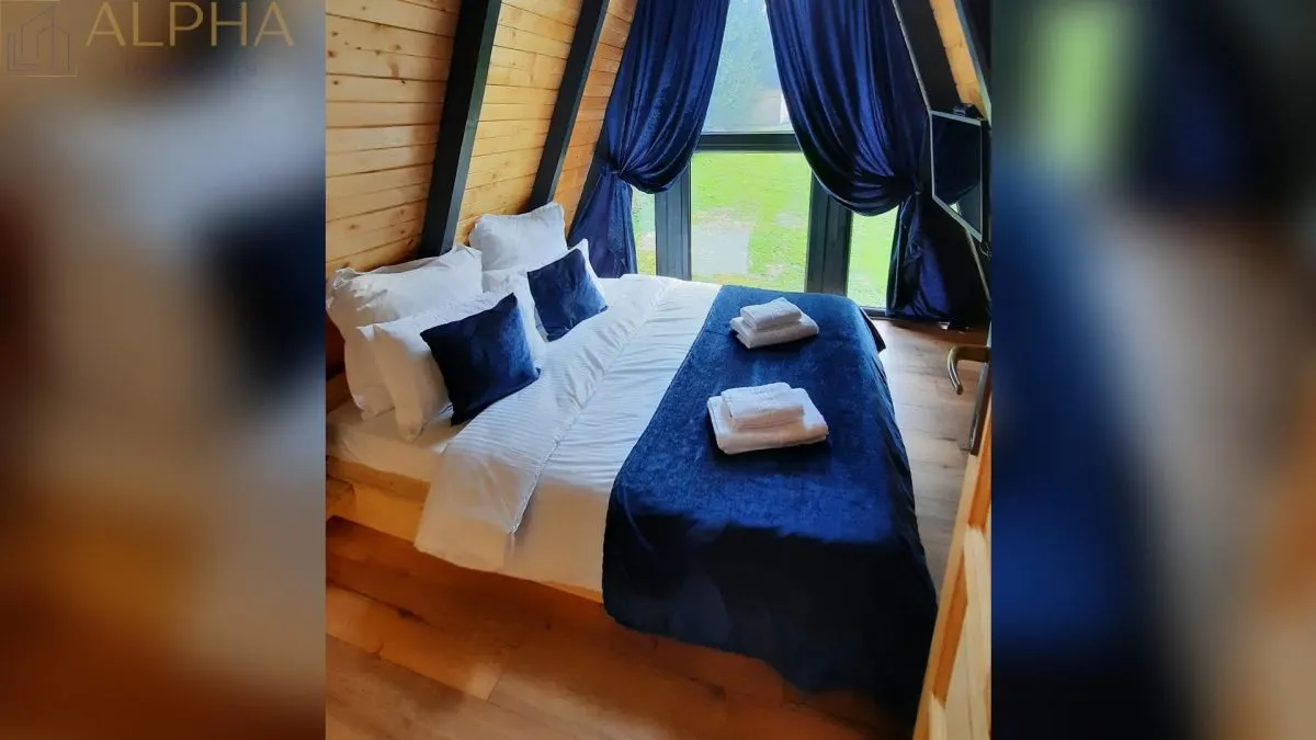 Cabana A Frame 115mp utili, Teren 3450mp, Coada Lacului Colibita - foto 18