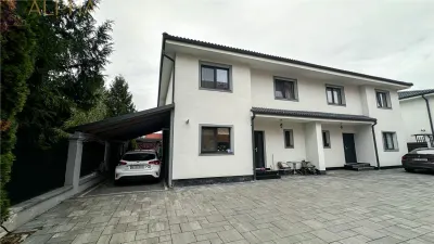 Duplex Modern de 150mp utili, Teren 250mp, Foisor, Carport - foto 2