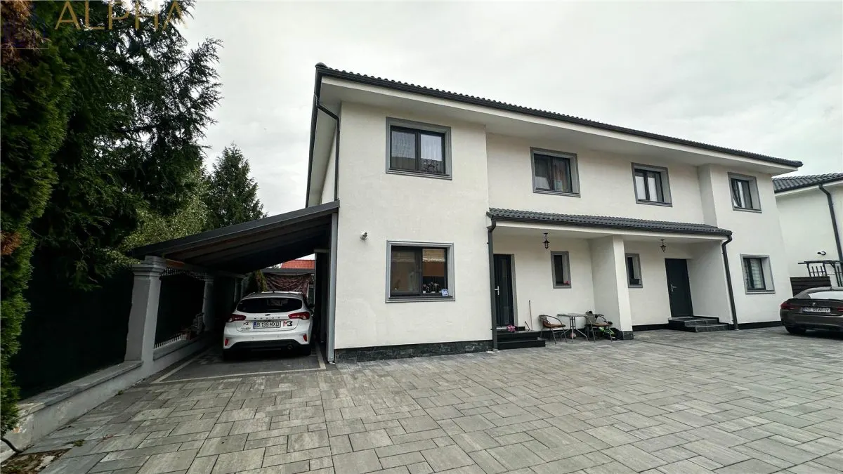 Duplex Modern de 150mp utili, Teren 250mp, Foisor, Carport - foto 2