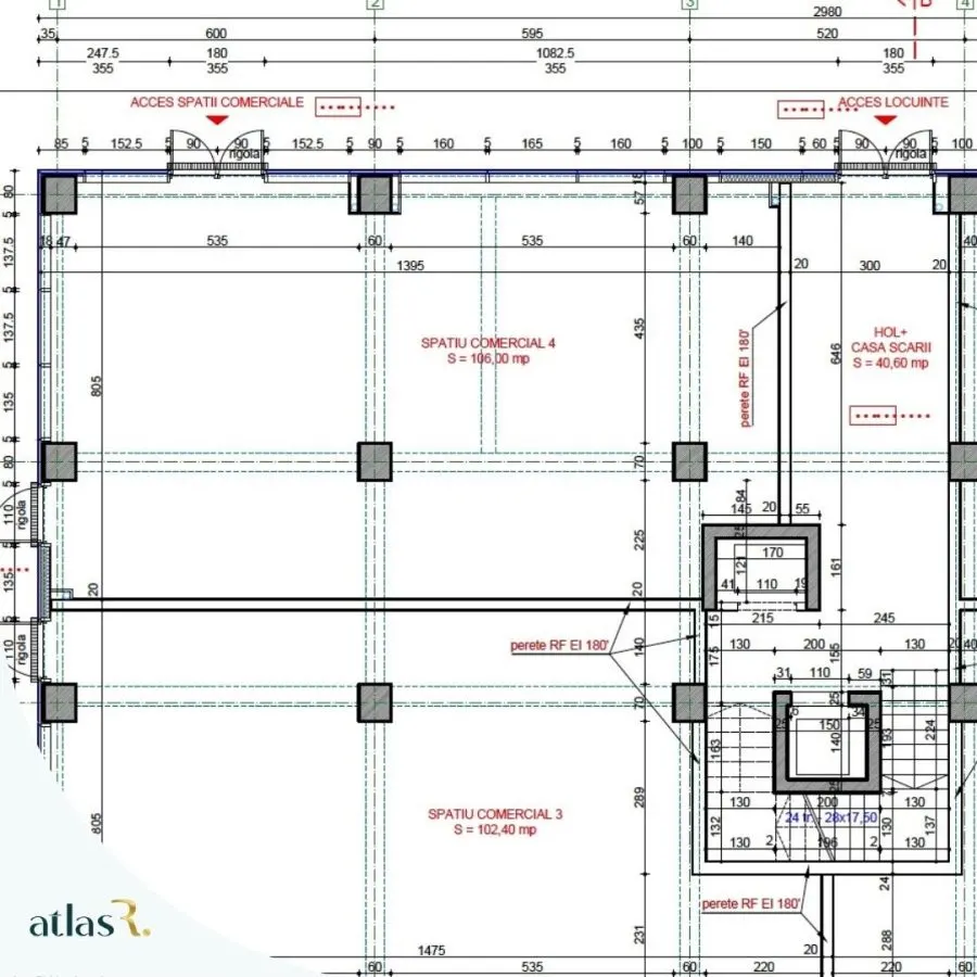 Spatiu comercial 103 mp, Complex Freya Home - Bucium - foto 7