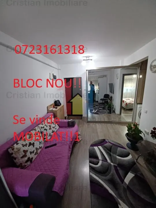 BLOC NOU! Ap 1 camera transformat in 2 , zona Radu Negru - foto 1