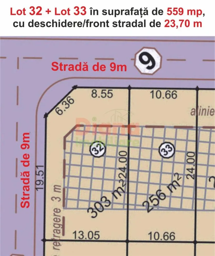Vând teren intravilan pentru casa TA în Sibiu, str Viile Sibiului. - foto 1