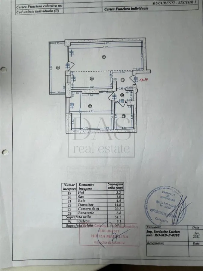 Apartament 2 camere, Complex Atlas Residence Aviatiei, Smart Home - foto 12