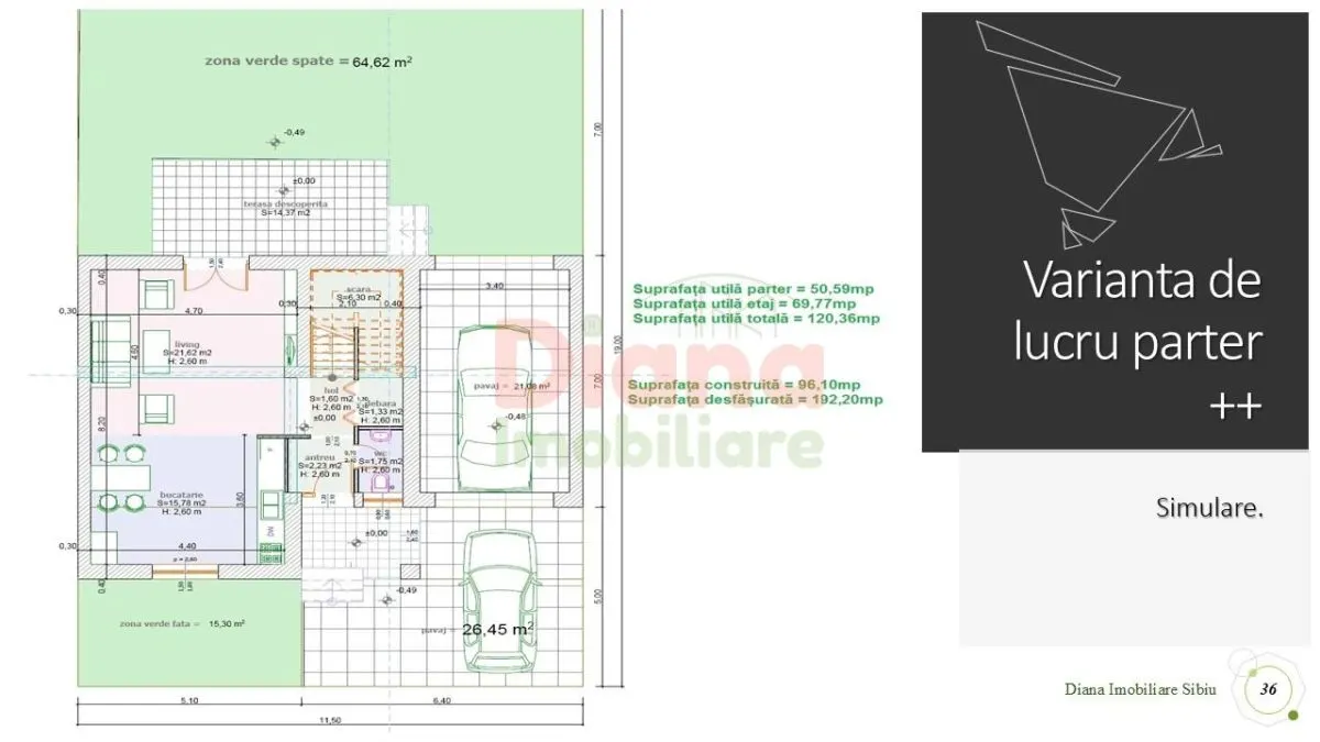 Construiește casa ta pe teren intravilan în Sibiu, str Viile Sibiului. - foto 14