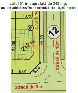 Stai așa! Vând teren intravilan în Sibiu, str Viile Sibiului.Construcțiii case individuale. - Sibiu