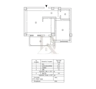 Moara de Vânt - apartament 2 camere , 69 mp, 2 locuri de parcare - foto 15