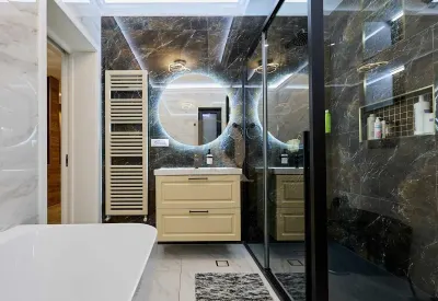 Vila de lux cu piscina in inima Buciumului - foto 12