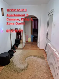 3 camere, Mobilat si Utilat, etaj 1 Garii - Braila