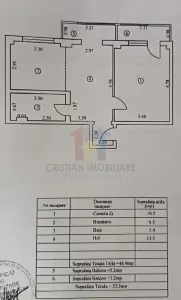 Mobilat si Utilat, Ap 2 cam Plantelor, ETAJ 1 - foto 12