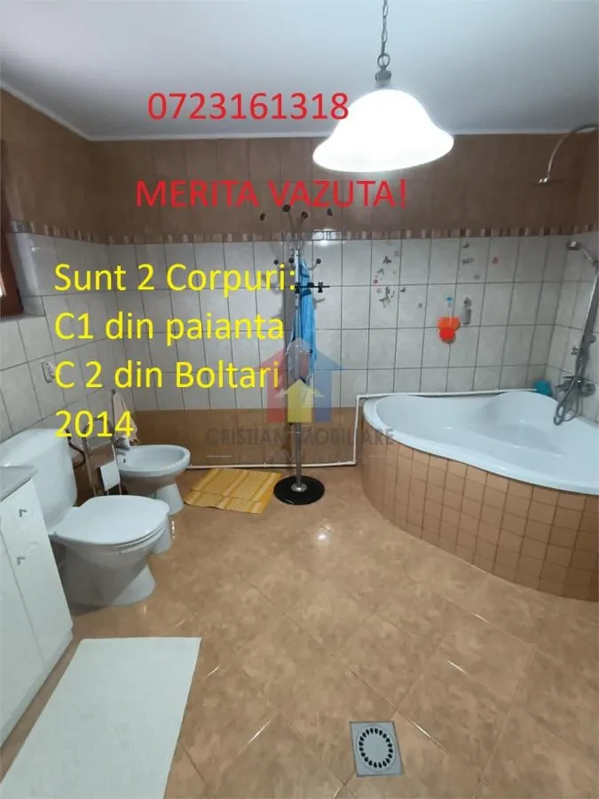 Casa, zona Brailita, 3 camere, Boltari si Paianta - foto 1