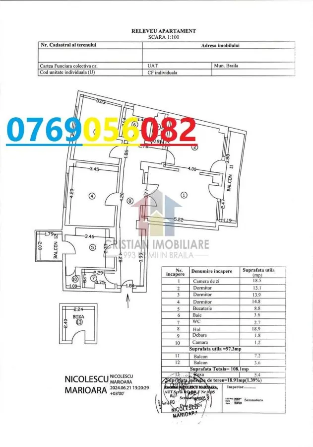 VEZI VIDEO! Apartament 4 cam, etaj 1, Esplanada Dunarii 108 mp+terasa+boxa, etaj 1 - foto 1