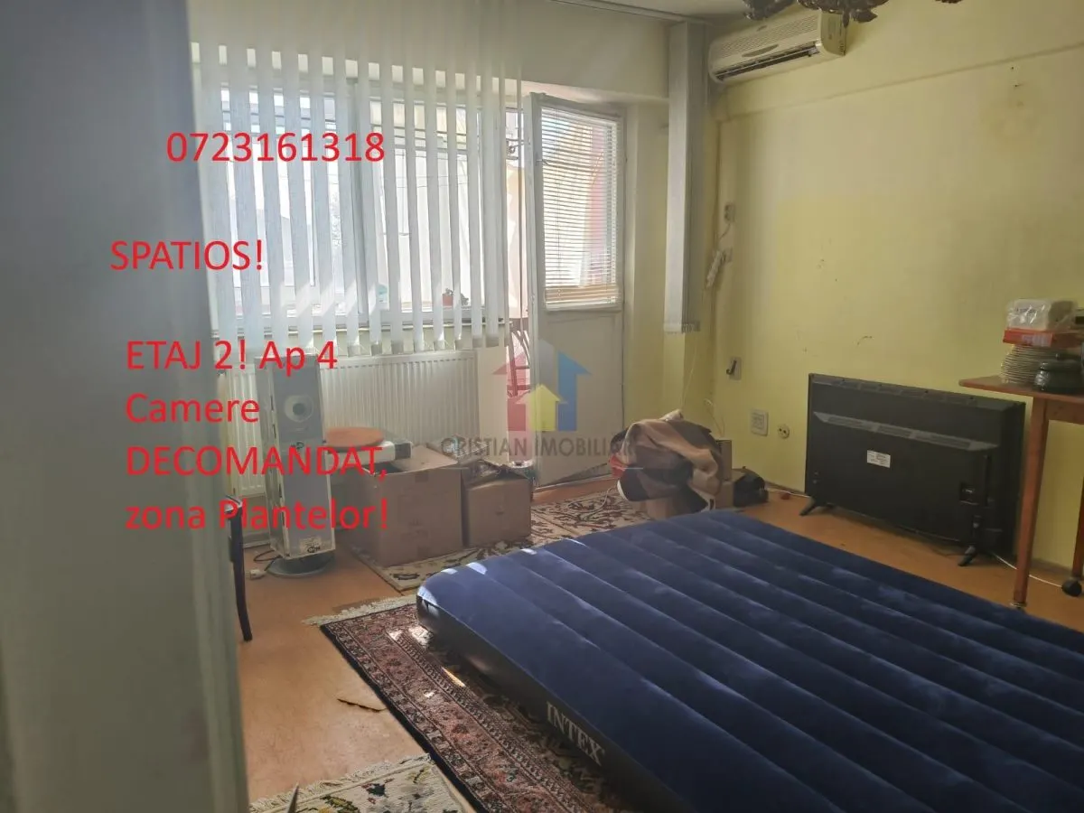 4 camere, 80 mp, etaj 2, Decomandat - Plantelor - foto 1