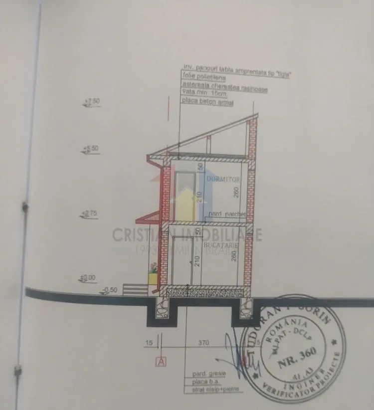 zona bd.Independentei-Bella Italia Teren 247 mp+Proiect Casa+Autorizatie deschidere 6,17 m, - foto 2