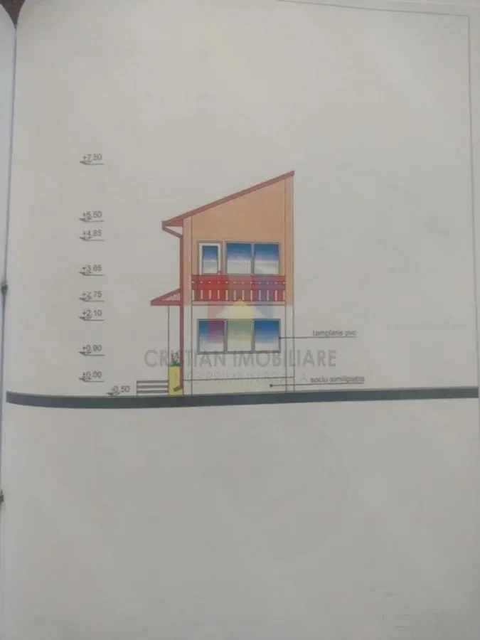 zona bd.Independentei-Bella Italia Teren 247 mp+Proiect Casa+Autorizatie deschidere 6,17 m, - foto 3