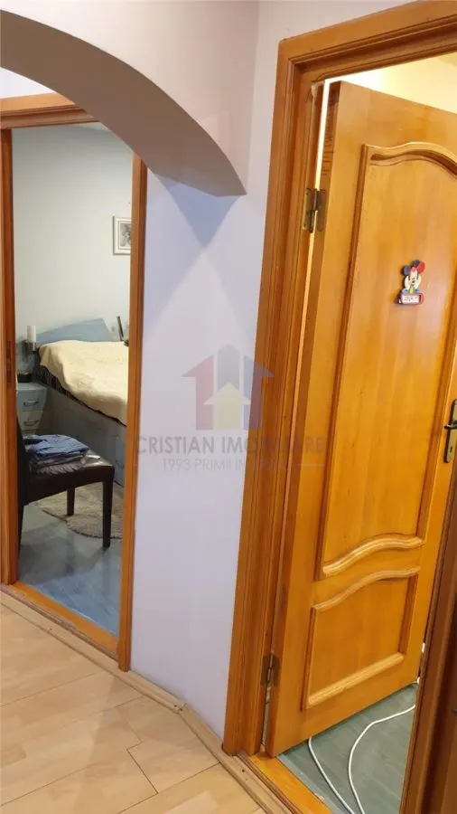 3 camere etaj 1, 2 balcoane, Mobilat si Utilat, decomandat, H.Botev - Republicii - foto 13