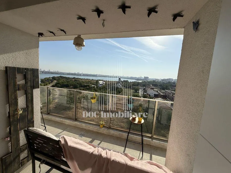 Inchiriere Apartament 2 camere lux cu vedere la Lacul Morii si parcare premium - foto 1