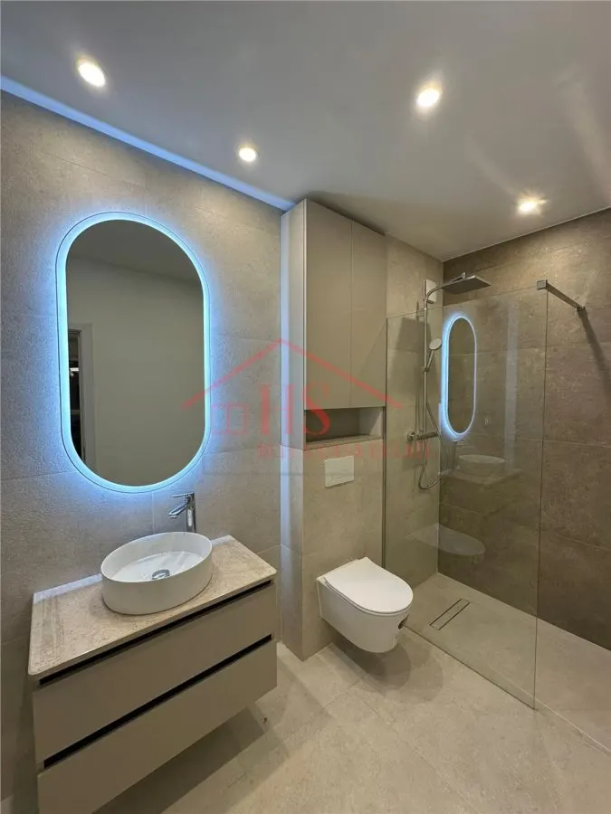Apartament de inchiriat, 2 camere, la prima inchiriere, etaj intermediar.Zona Vivo, Columna Residence,  Floresti - foto 17