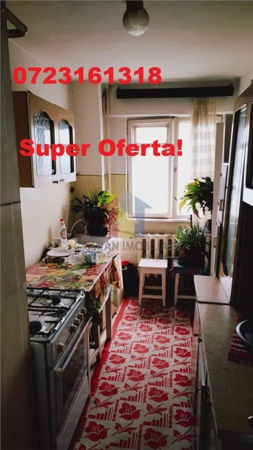 Ap.2 camere la Pret de Garsoniera! (confort 1 Decomandat 50mp etaj mijloc) - foto 1