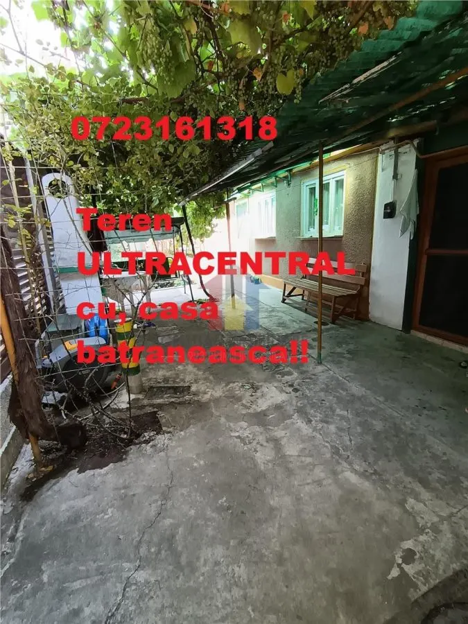 Casa intre Scolilor si Calarasi,  Teren cu 237mp - foto 1