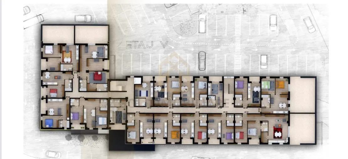 Proict Nou apartamente cu 1,2 si 3 camere Bd Republicii - foto 2
