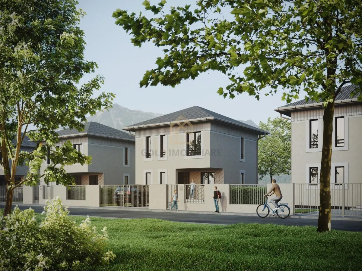 Teren de vânzare parcele 500 mp cu proiect de casa P+1 aprobat - foto 4