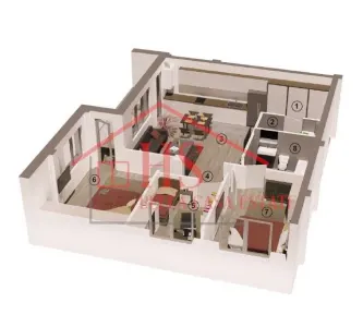 Apartament finisat premium cu 4 camere. Zona Poligonului din Floresti - foto 29