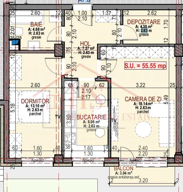 Apartamente de 2 camere finisate, parter si etaj intermediar. Urusagului, Floresti - foto 16