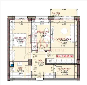 Apartamente de 2 camere finisate, parter si etaj intermediar. Urusagului, Floresti - foto 3