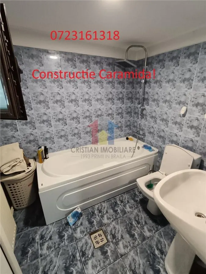 Pta Saraca Casa 3 cam Caramida 100mp utili toate utilitatile teren 196 mp - foto 1
